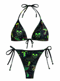 Trippy Black Bikini